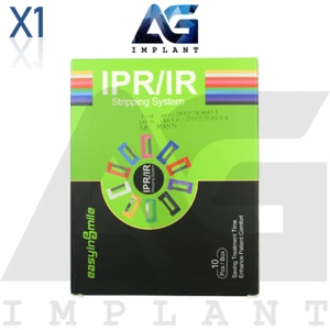 Kit de tiras de diamante Easyinsmile® IPR 10 piezas revestimiento de diamante de ortodoncia dental - Imagen 1 de 8
