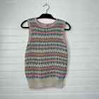 The Eagles Eye Size 38 Small Hand Loomed Western Aztec Knit Cowgirl Sweater Tank