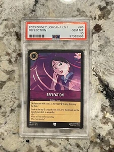 Disney Lorcana Primo Capitolo Riflessione #65 PSA 10 - Foto 1 di 2