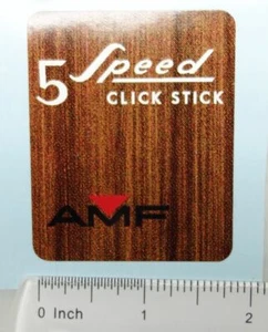 AMF 5 Speed Click Stick decal - Picture 1 of 1