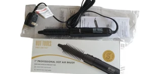 Hot Tools Pro Artist 1" Professional Hot Air Styling Brush Corded Electric Black - Picture 1 of 3