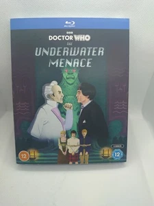 Doctor Who: The Underwater Menace Blu ray NEW MINT 2 Discs Outer Sleeve Slipcase - Picture 1 of 4
