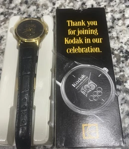 Antique Vintage LA 1996 Olympic Eastman Kodak 100 Year Watch Needs Batttery - Picture 1 of 7