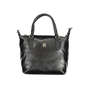 Tommy Hilfiger – Borsa Tote Nera, Elegante Forma Strutturata per Trasporto Quotidiano - Foto 1 di 3