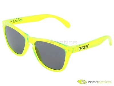 Oakley Frogskins Acid Rain Collection Sunglasses 24-249 Acid Green/Grey - Image 1 of 3