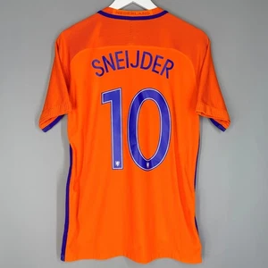 NETHERLANDS HOLLAND NATIOMNAL TEAM 2016 2017 HOME AUTHENTIC VAPOR #10 SNEIJDER - Picture 1 of 10
