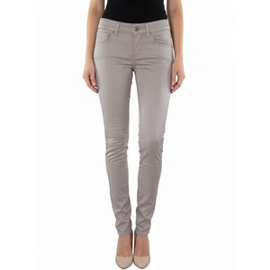 Take Two Jeans Da Donna Beige Taglia S Push Up Skinny Cotone Cerato Vita Bassa - Picture 1 of 17
