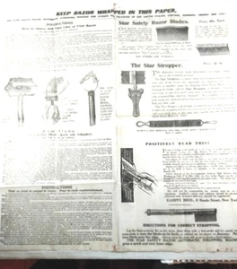 RARELE SEEN KAMPFE  advertising sheet clean and complete - Picture 1 of 7