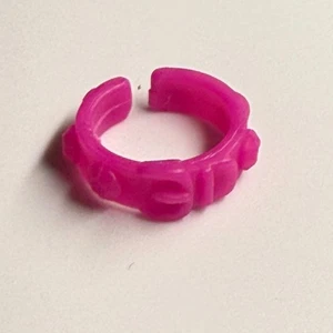 Authentic Littlest Pet Shop LPS Original Accessories Fuschia Pink Buckle Collar - Picture 1 of 2