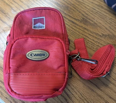 Vintage 90’s Marlboro Canon Camera Carrying Case With Strap Case Only-READ - Image 1 of 4