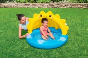 Bestway | Sunny DaysInflatable Shaded Kiddie Pool 1.01 m x 97 cm x 71 cm - Picture 1 of 12