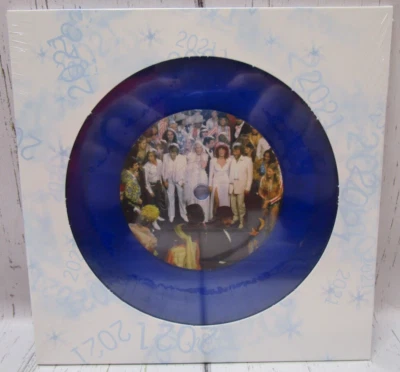 ABBA Happy New Year - Felicidad 7" BLUE Vinyl SEALED 2021 LE 0589/6000 - Image 1 of 4