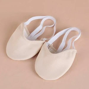 Ladies Girls Modern Ballet Lyrical Dance Half Shoes Slippers Toe Pads FW - Picture 1 of 15