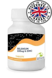 Tabletas de nutrición de selenio 100ug y zinc 2 mg pastillas - Imagen 1 de 11