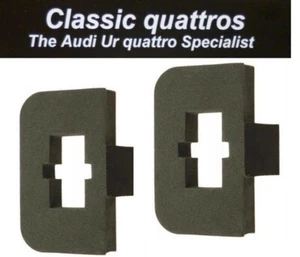 2 x DOOR CHECK STRAP GASKETS AUDI UR QUATTRO TURBO COUPE/COUPE/80/90/100/200 - Picture 1 of 3