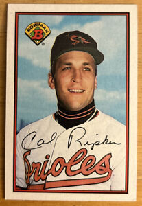 1989 Bowman Cal Ripken, Jr. Baseball Card #9 Orioles HOF Mid-Grade Corner Dings
