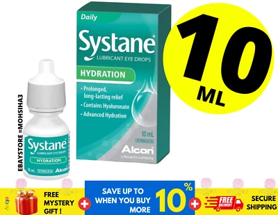 Systane Hydration Lubricant Eye Drops 10ml - Image 1 of 4