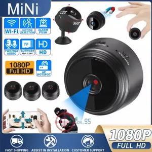 2/4x Mini WIFI Camera 1080P HD Night Vision Remote Monitoring Micro Baby Monitor - Picture 1 of 21