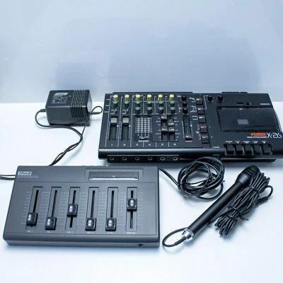 Fostex X-26 Multitrack Cassette Recorder /Microphone Mixer M-130 - Bild 1 von 4