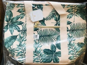 Pottery Barn Beach Cooler Tote Bag Palms Emily & Meritt Kids Teen Women Pool - Picture 1 of 10