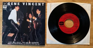 45 7" FRENCH EP GENE VINCENT LONG TALL SALY - Picture 1 of 2