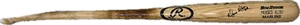 Moises Alou Signed Game Used Cracked Rawlings Big Stick Pro Model Bat Marlins - Picture 1 of 8