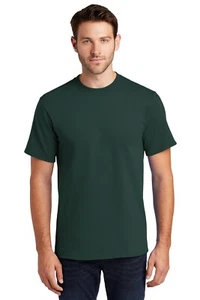 Port & Company PC61T Mens Cotton Essential Short Sleeve Comfortable Tall T-Shirt - Picture 1 of 133