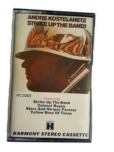 André Kostelanetz And His Orchestra – Strike Up The Band. Cassette Tape - Picture 1 of 5