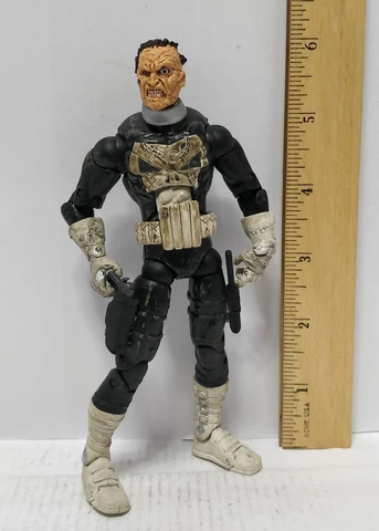 Marvel Legends Face Off Series Jigsaw Action Figure vs The Punisher Toybiz 6" Cover