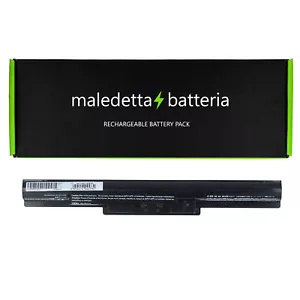 Batteria NERA 14.4-14.8 V 2200 mAh SOSTITUTIVA sony VGPBPS35A, VGP-BPS35A - Foto 1 di 9