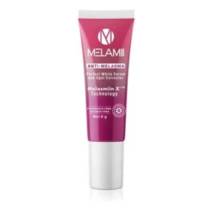 Melamii Anti-Melasma Creme Parabenfrei Reduziert Sommersprossen Unreinheiten LSF 20 8g - Bild 1 von 7