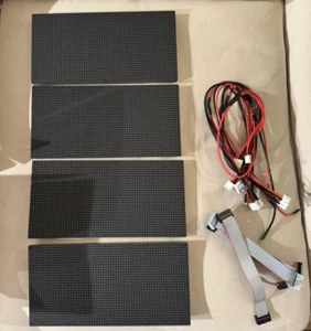 4 x LED Display P4 Dot Matrix Module Sign 64x32 LED Matrix Display - Picture 1 of 2