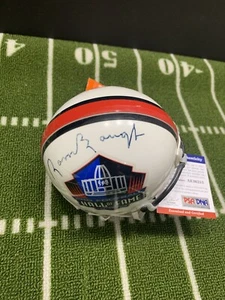 SAM SAMMY BAUGH SIGNED HALL OF FAME MINI HELMET HOF 1963 PSA/DNA REDSKINS - Picture 1 of 3