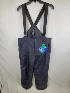 Pantalones de esquí de nieve Rainier Mountainwear para hombre negros talla XL - Imagen 1 de 5