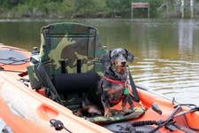 COMFY HIGH BACK ELITE SIT ON TOP KAYAK SEAT - CAMO