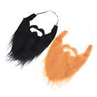 Handmade Wig Beard Hats Crochet Mustache Halloween Party Decoration Wig Props