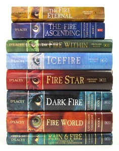 Complete Set 1-8 LAST DRAGON CHRONICLES Chris D'Lacey PB/HB L1 - Imagen 1 de 2