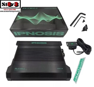 IPNOSIS AMPLIFICATORE DIGITALE IPA K3000 mono 1x3000W 1 ohm RMS spl fronte url - Immagine 1 di 4