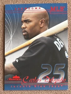 Carlos Delgado 2005 Fleer Showcase Showdown SSP #13 /15 Blue Jays Parallel RARE - Picture 1 of 3