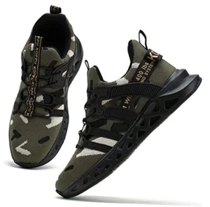 Kids Shoes Running Shoes Girls Boys Primary School 2 Big Kid Camouflage-4 - Picture 1 of 7