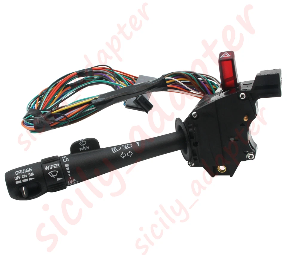 Interruptor de señal de giro con control de crucero para camioneta Chevrolet S10 Blazer GMC Sonoma Foto 1 de 4
