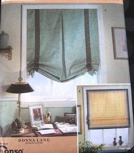 Window SHades w/ woven tape Window Treatment by Donna Lang 36" wide - Picture 1 of 2