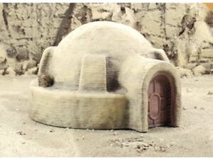 Tatooine Desert Style Big House 209x172x95 40k Legion Terrain Scenery Tabletop