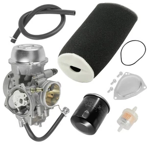 Caltric 5KM-14901-00-00 1UY-14451-01-00 Carburetor w/Air & Oil Filter For Yamaha - Picture 1 of 8