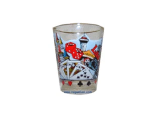 Las Vegas Hotels Casino Schnapsglas Shotglass MGM Rio - Bild 1 von 1