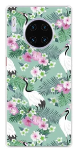 Coque en silicone imprimée compatible Huawei Mate 30 Pro Tsuru - Picture 1 of 3