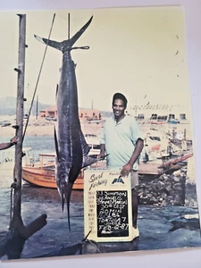 1987 O. J. Simpson Marlin 8" x 10" Foto Fisch #136 - Bild 1 von 4