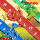 Bransoletka z zatrzaskami Opaski na nadgarstek Dinozaury 6 wzorów do wyboru torby imprezowe dla dzieci
