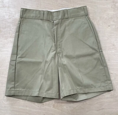 Pantalones Cortos Dickies Para Hombre Talla 30 Calce Relajado Caqui Foto 1 de 4
