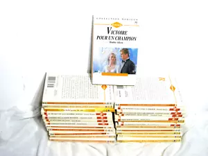 Lot 25 Livres Books Harlequin Collection Horizon Romance Vintage 80s French #1 - Picture 1 of 6